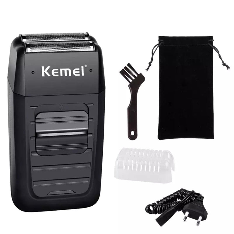 Kit Máquina de Acabamento 0Gap Km-2371 + Barbeador Km-1102 | Kemei ®