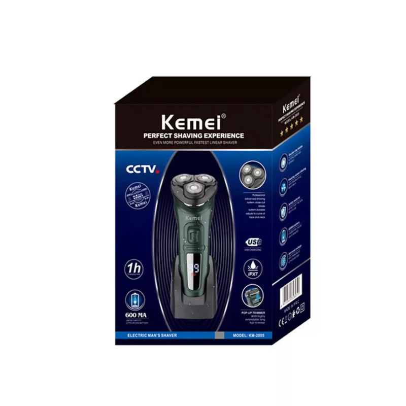 Barbeador Elétrico Profissional Km-2805 | Kemei ®