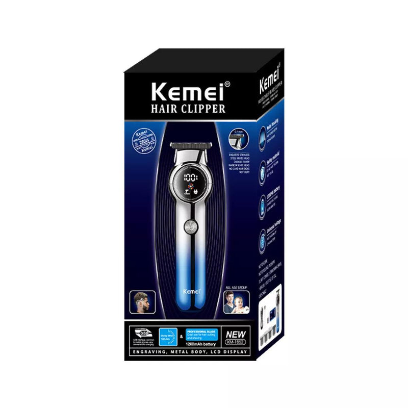Máquina de Acabamento Profissional Km-1852 | Kemei ®
