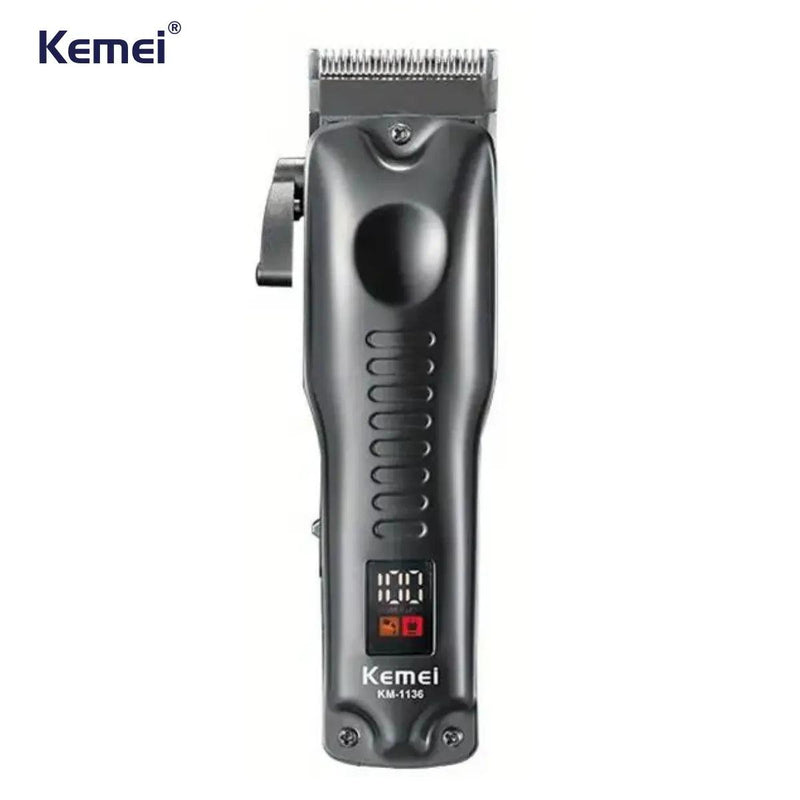 Máquina de Cortar Cabelo 8w Profissional Km-1136 | Kemei ®