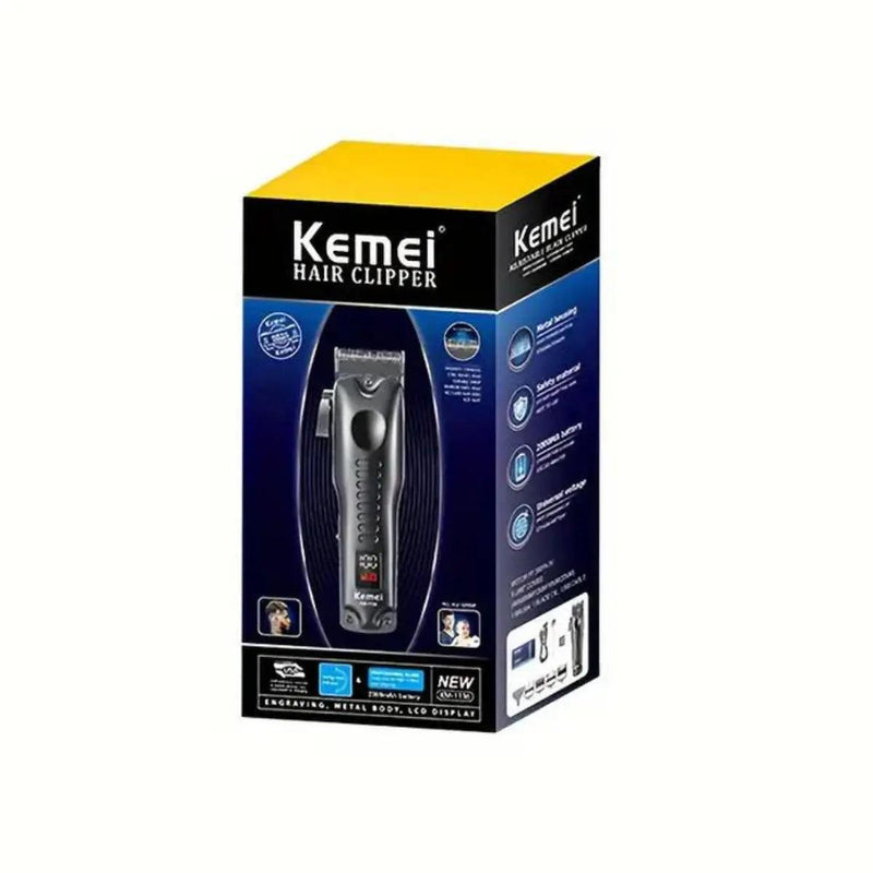 Máquina de Cortar Cabelo 8w Profissional Km-1136 | Kemei ®