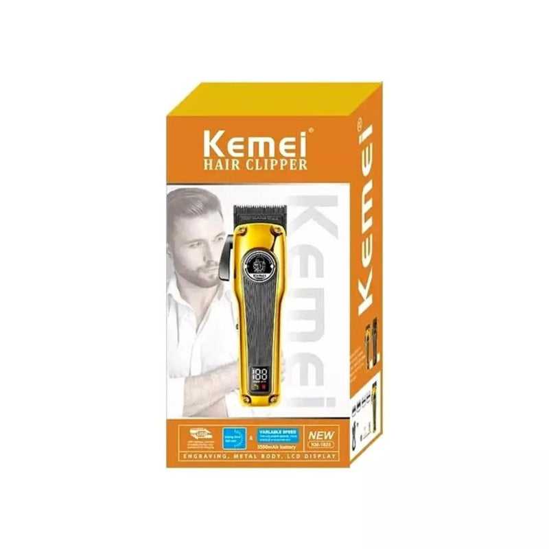 Máquina de Cortar Cabelo 8w Profissional Km-1825 | Kemei ®