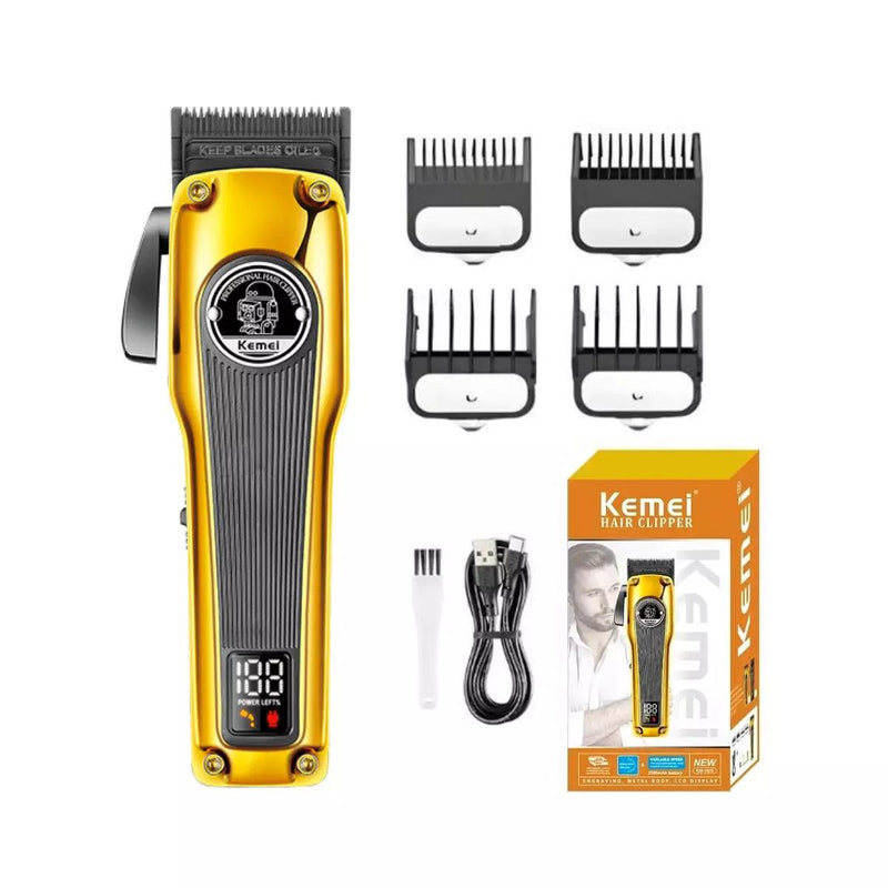 Máquina de Cortar Cabelo 8w Profissional Km-1825 | Kemei ®