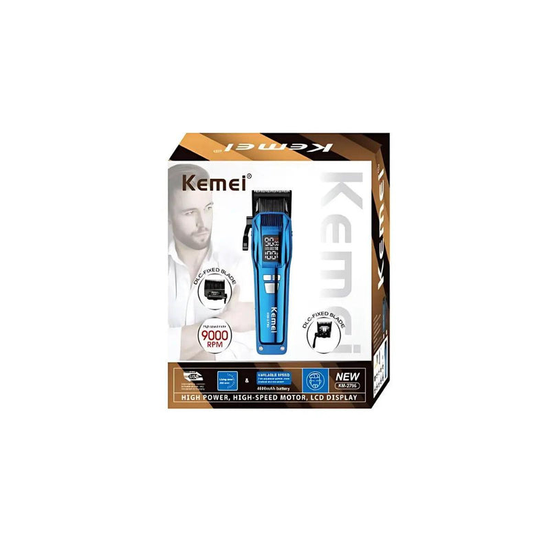 Máquina de Corte Kit Lâmina Fade & Taper +9.000 RPM Km-2796 | Kemei ®