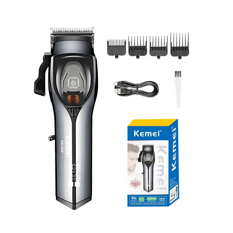 Máquina de Corte 9.000 RPM Km-2229 + Acabamento 7.800 RPM Km-1556 | Kemei ®