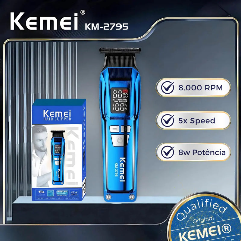 Máquina de Acabamento +8.000 RPM 5x velocidades Km-2795 | Kemei ®