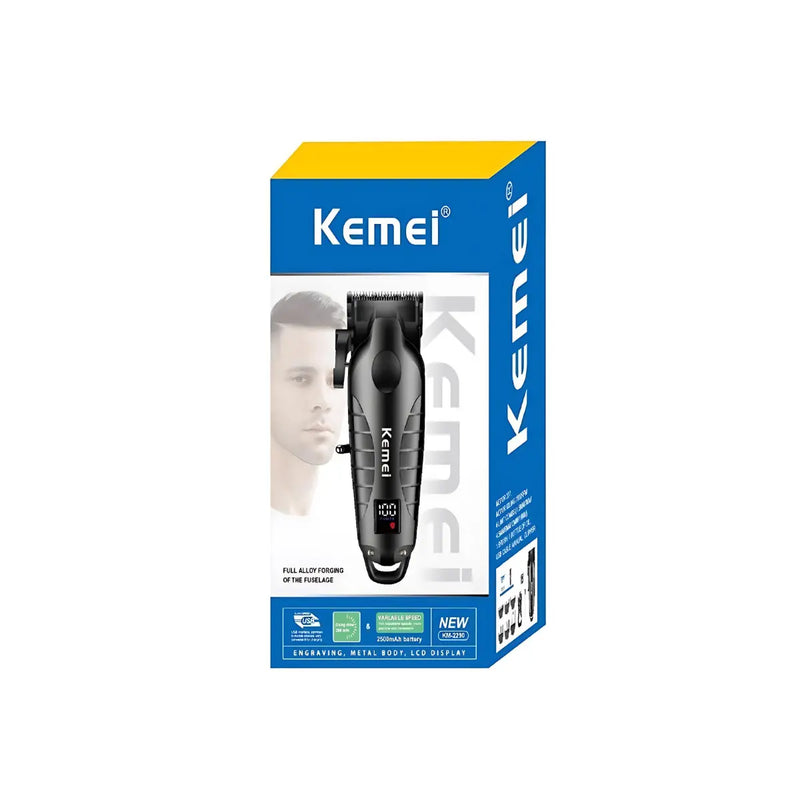 Máquina de Cortar Cabelo 10w Profissional Km-2290PG | Kemei ®