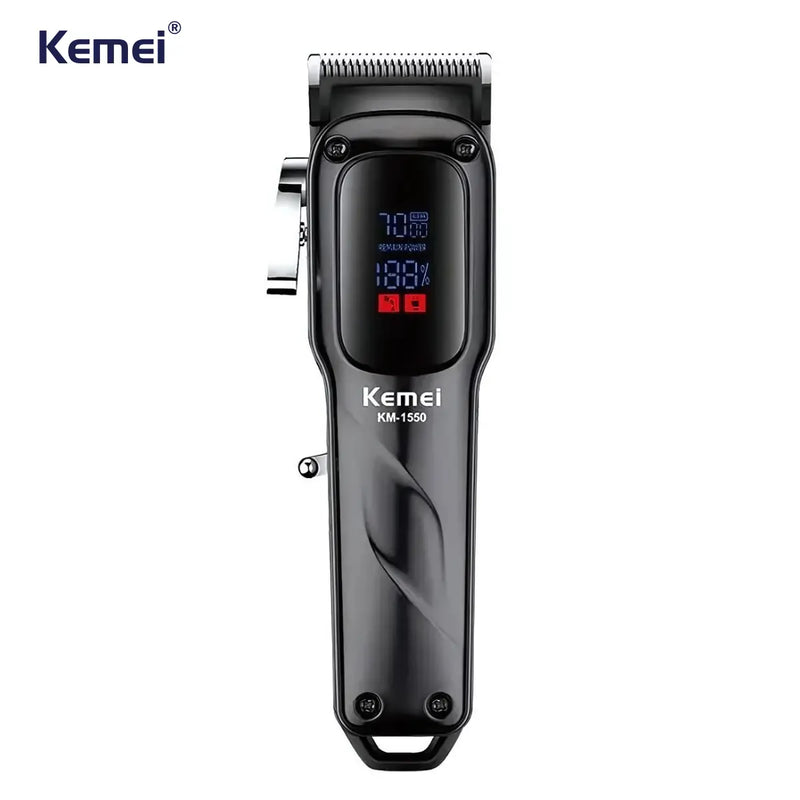 Máquina de Cortar Cabelo Profissional Km-1550 | Kemei ®