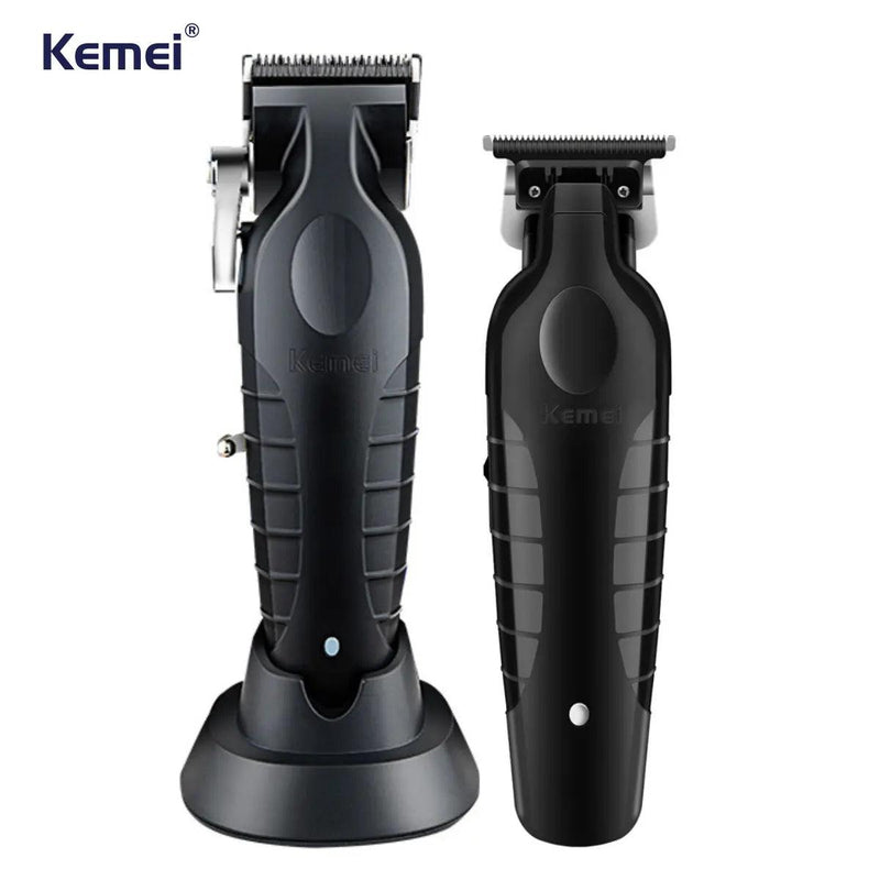 Máquina de Corte com Base Km-2296 + Acabamento 0Gap Km-2299 | Kemei ®