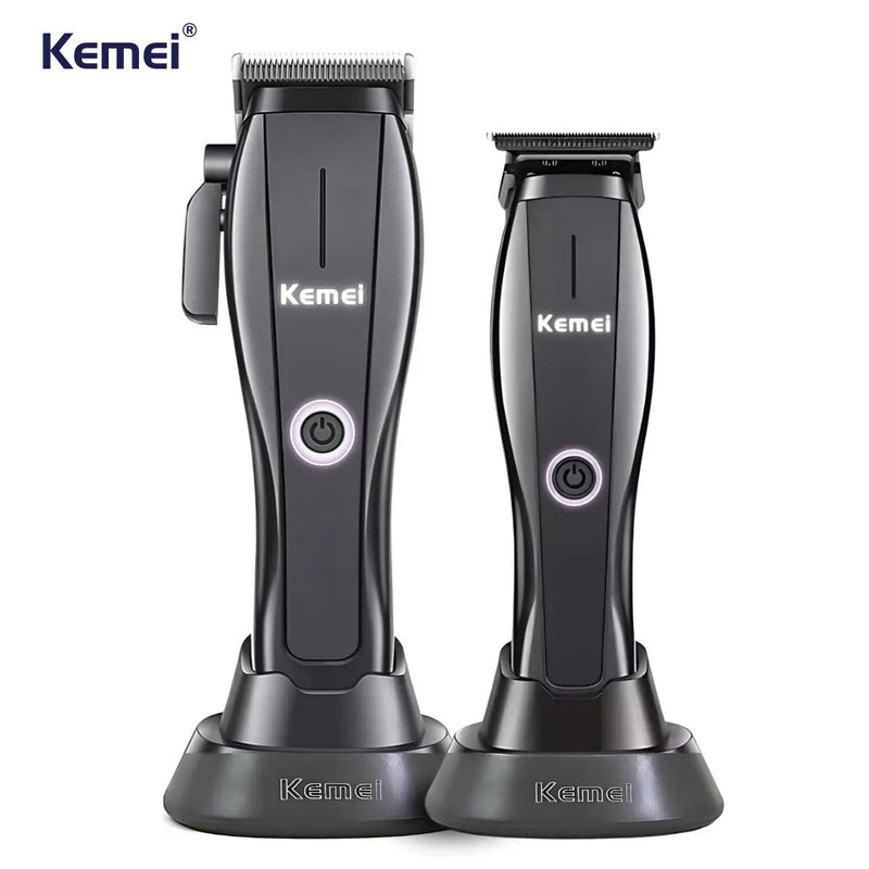 Máquina de Corte 8.800 RPM Km-2286 + Acabamento Com Base Km-2295 | Kemei ®