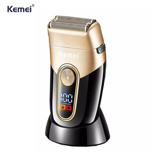 Barbeador Elétrico Com Base de Apoio Km-3209 | Kemei ®