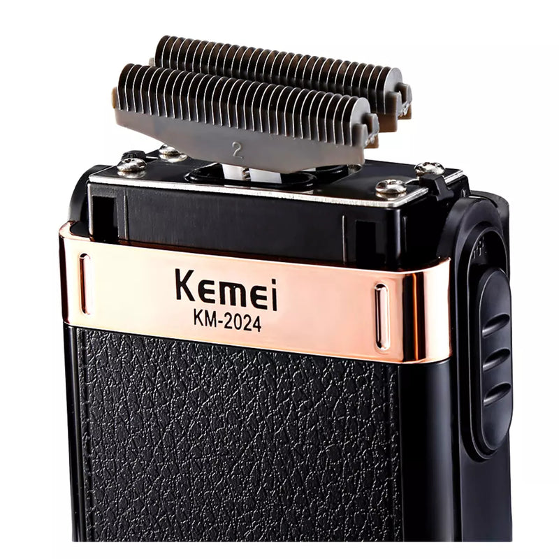 Super promoção Barbeador Elétrico Profissional Km-2024 | Kemei ®