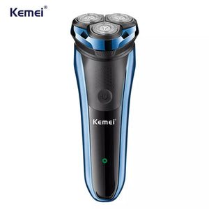 Barbeador Elétrico Proteção IPX7 Profissional Km-833 | Kemei ®