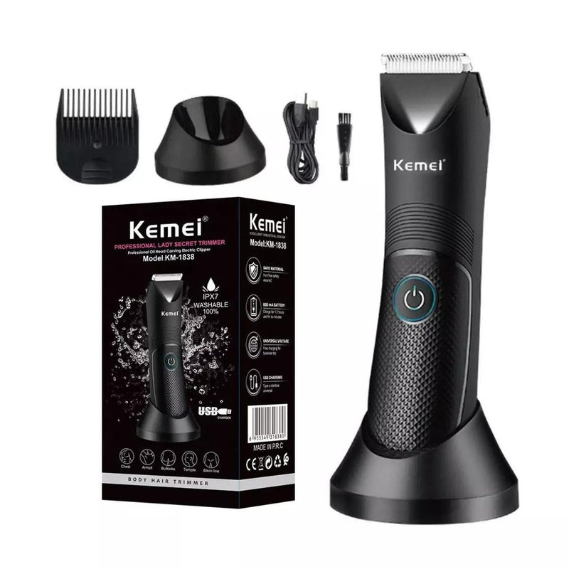 Aparador de Pelos Profissional Km-1838 | Kemei ®