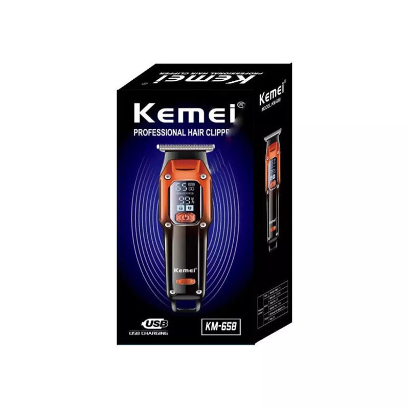 Máquina de Acabamento Profissional Km-658 | Kemei ®