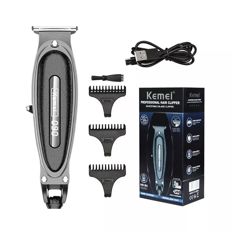 Máquina de Acabamento Profissional Km-1945 | Kemei ®