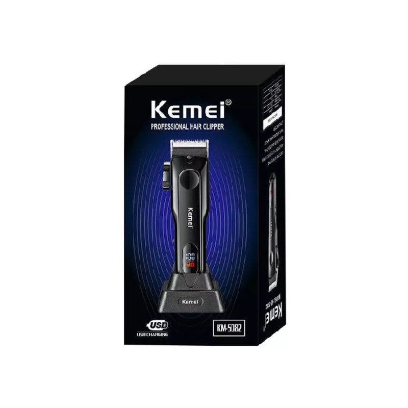 Máquina de Cortar Cabelo Lançamento Km-5082 | Kemei ®