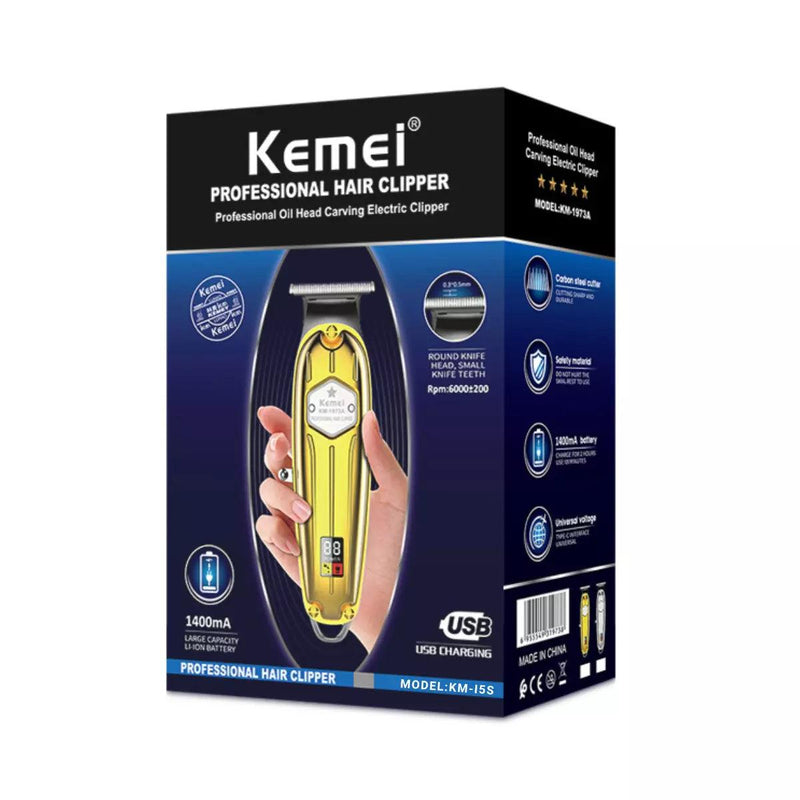 Máquina de Acabamento Profissional Km-i5s | Kemei ®