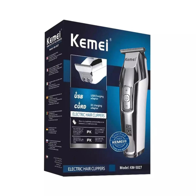 Maquina de Acabamento Profissional Km-5027 | Kemei ®