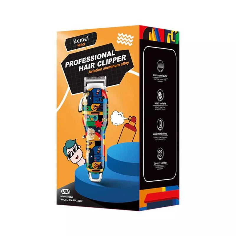 Kit Max 3 máquinas Km-Max2092 + Km-Max5090 + RS7098 | Kemei ®