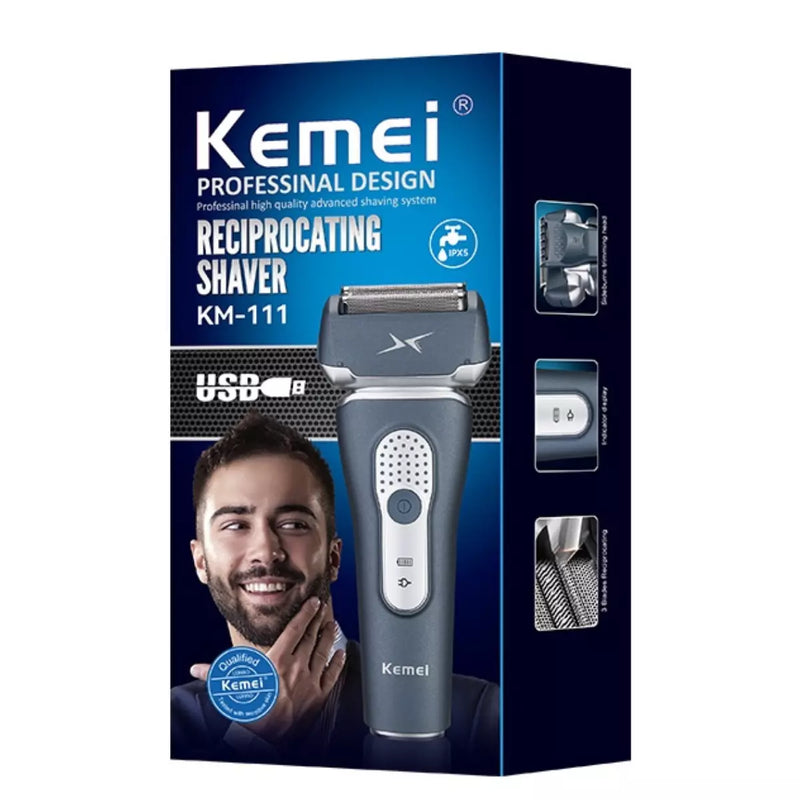 Barbeador Elétrico Profissional Km-111 | Kemei®