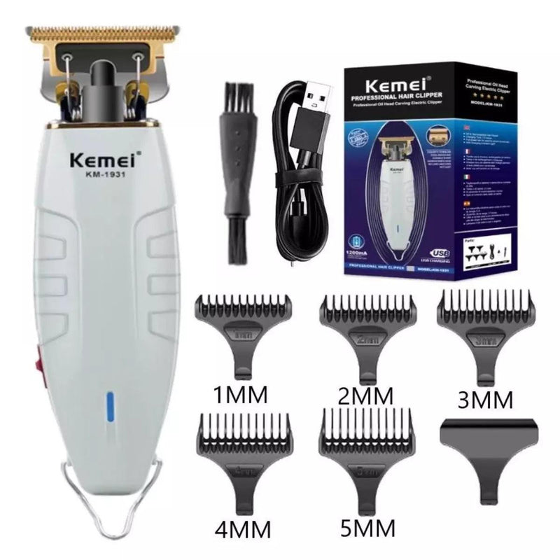 Máquina de Acabamento Profissional Km-1931 | KEMEI ®