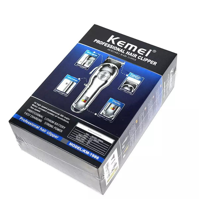Máquina de Cortar Cabelo Profissional km-1986 | Kemei®