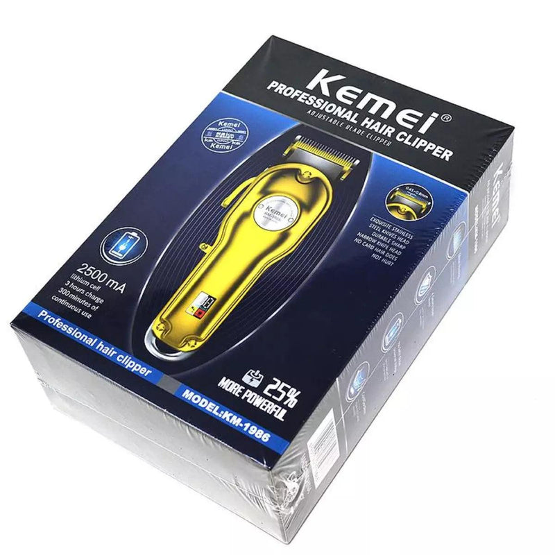 Máquina de Cortar Cabelo Profissional km-1986 | Kemei®