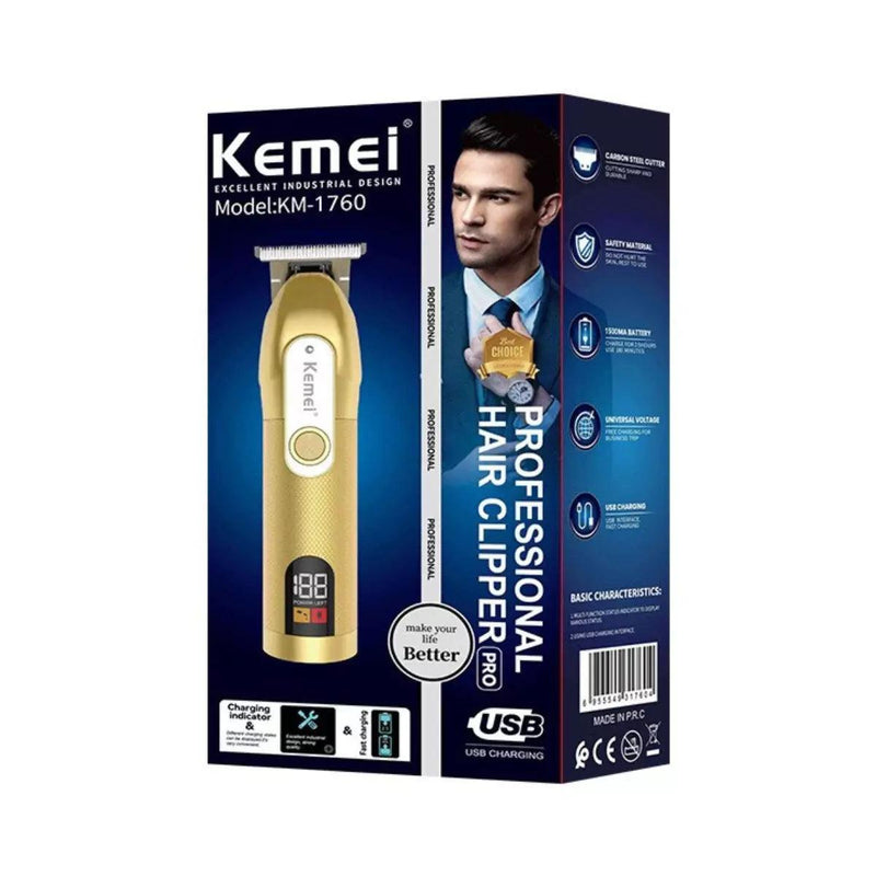 Máquina de Acabamento Profissional KM-1760 | Kemei ®