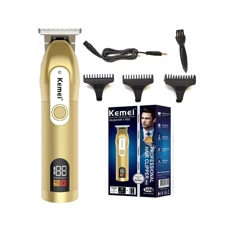 Máquina de Acabamento Profissional KM-1760 | Kemei ®