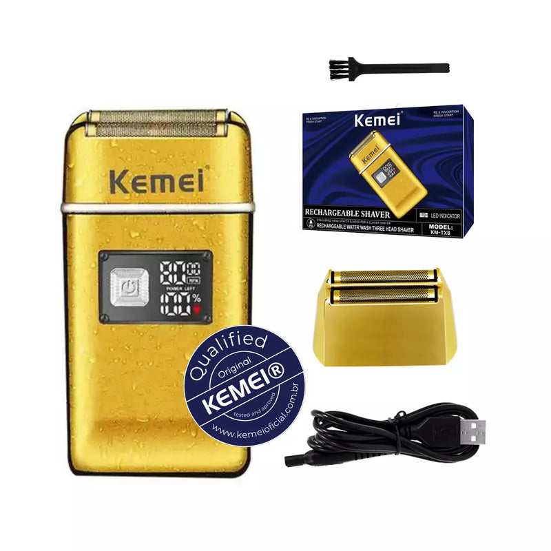 Máquina de Acabamento Km-5093 + Shaver Km-TX8 | Kemei ®