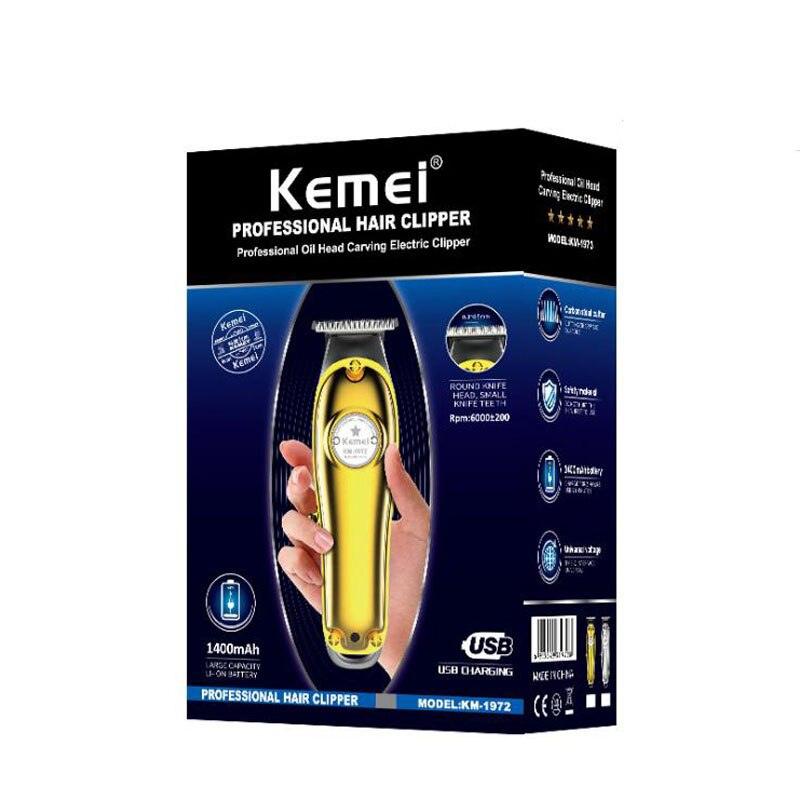 Máquina de Acabamento Profissional Km-1972 | Kemei ®