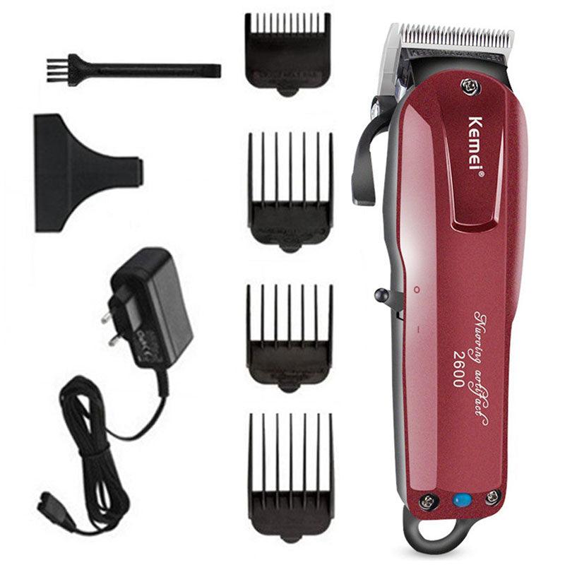 Máquina de Cortar Cabelo 9w Profissional Km-2600 | KEMEI ®