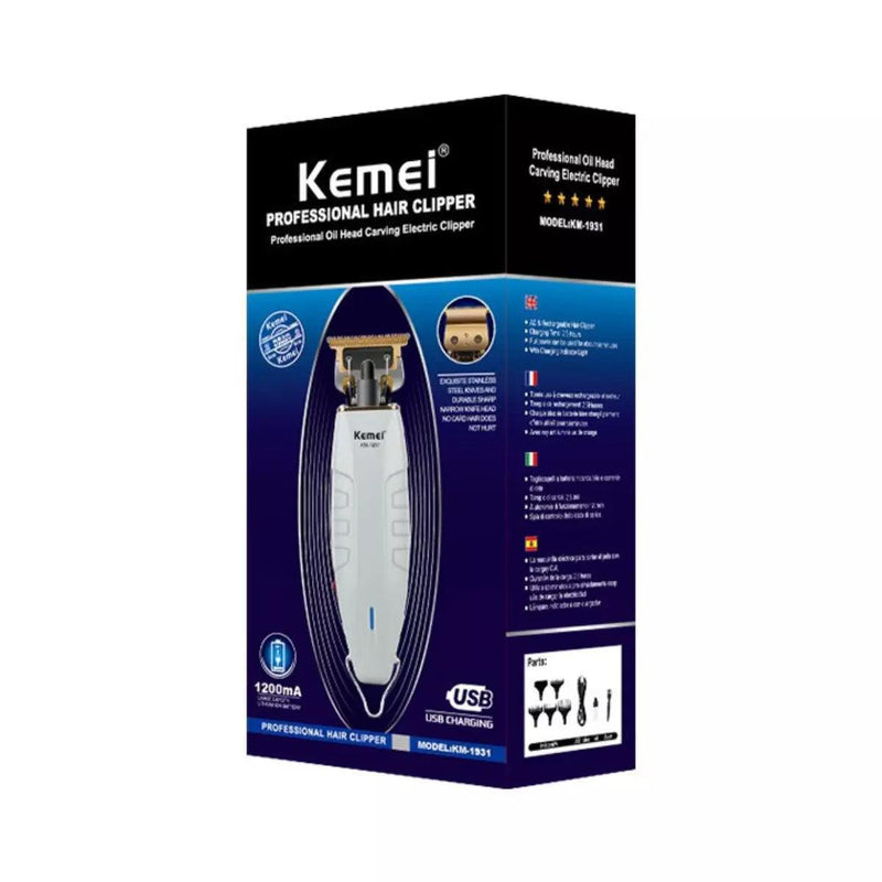 Máquina de Acabamento Profissional Km-1931 | KEMEI ®