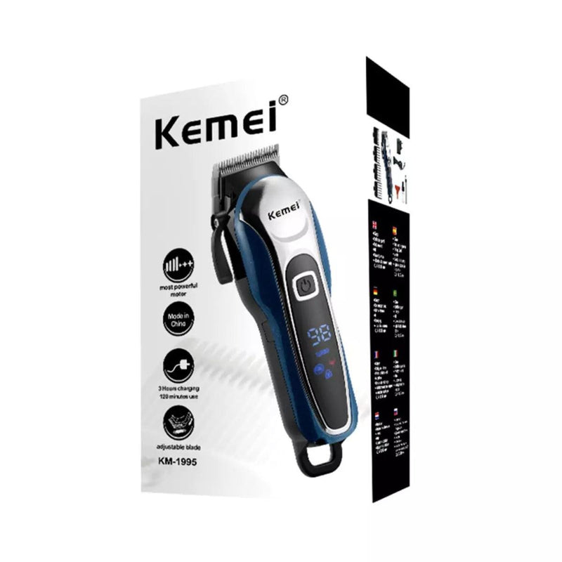 Maquina de Cortar Cabelo Profissional Km-1995 | Kemei ®