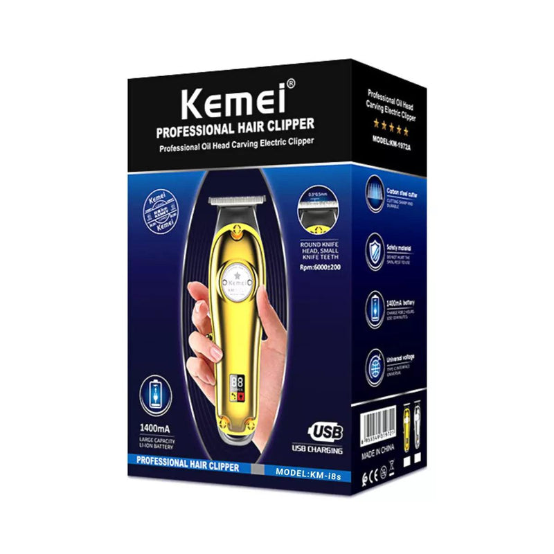 Máquina de Acabamento Profissional Km-i8s | Kemei ®